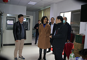 市領(lǐng)導(dǎo)吳曉暉、閆景軍到威華集團調(diào)研